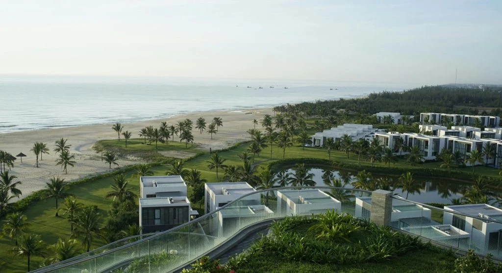 Smaller coastal villages during luxury seaside vacations