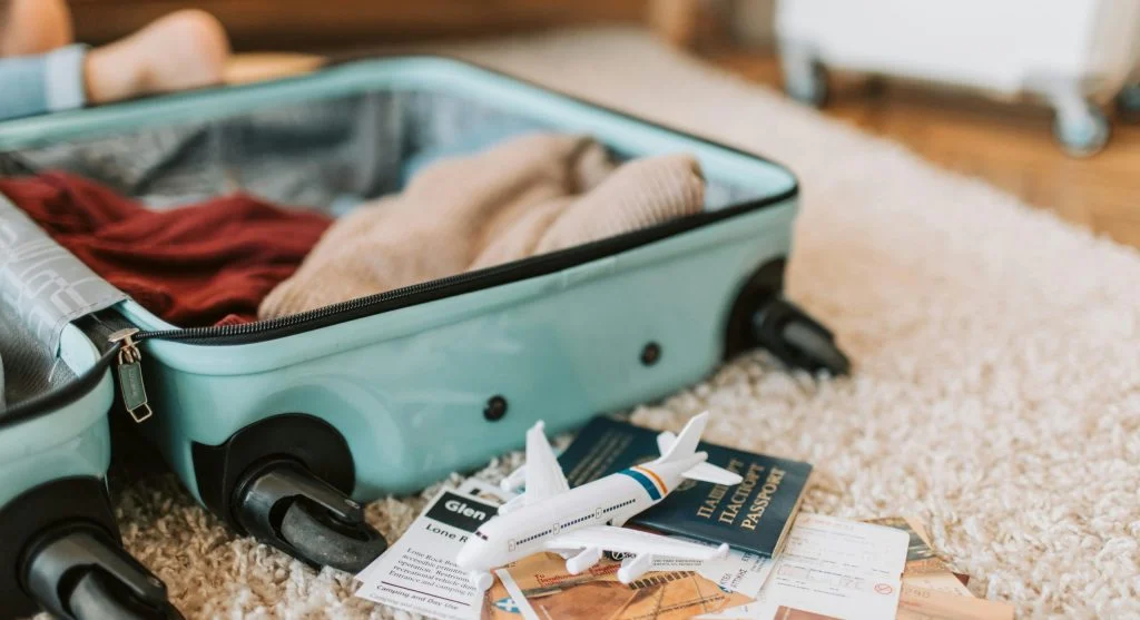 Travel items for European cruise packing