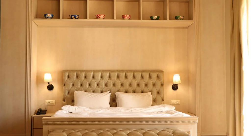 luxury suite inside castle hotel